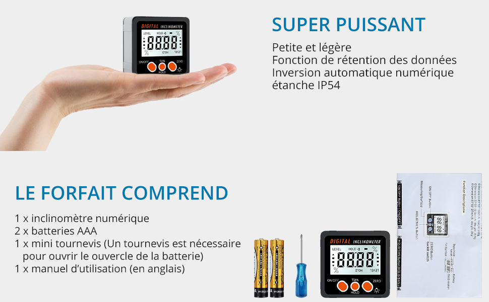 Inclinomètre Numérique