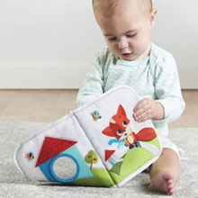 Tiny Love, Jouets pour bébés, Livre en tissu Mes voyages