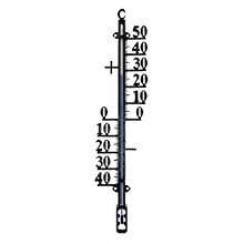 Thermomètre de jardin.