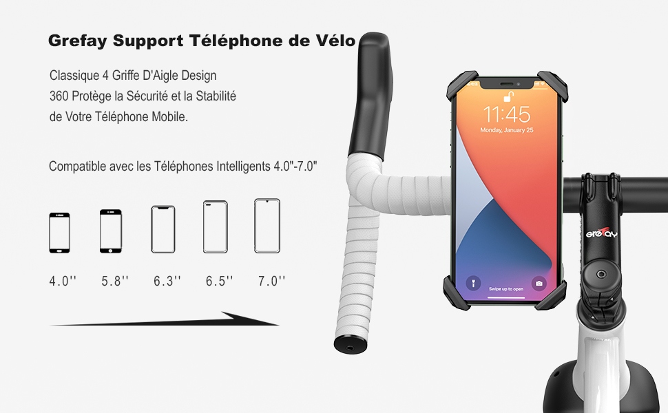 Support Telephone Velo