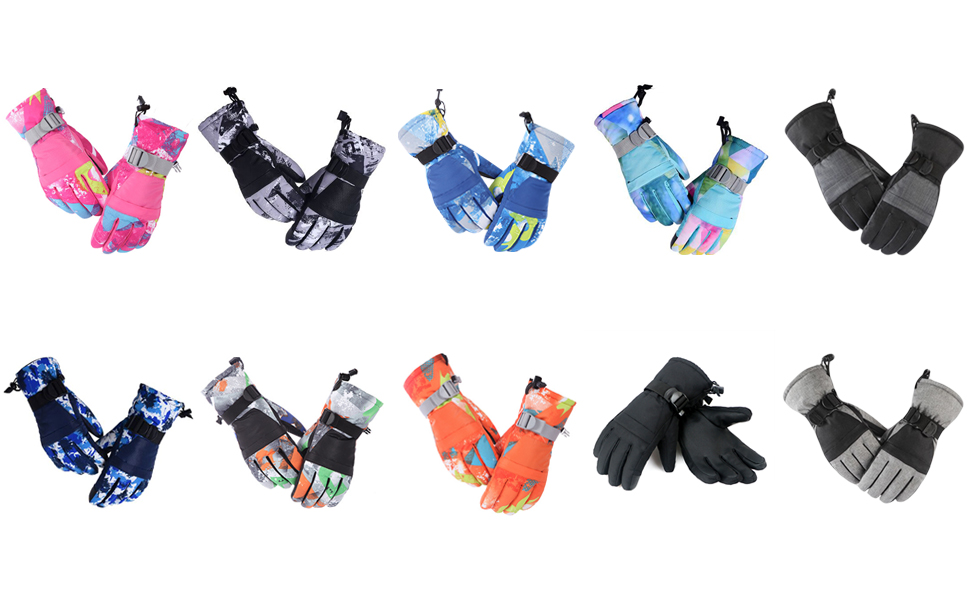 ski gloves type