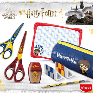 Gamme fournitures scolairesMaped Harry Potter