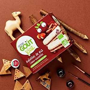 good gout kidz bio enfant gouter encas galette riz chocolat noisette