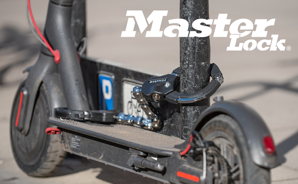 master lock, antivol vélo, antivol trottinettes