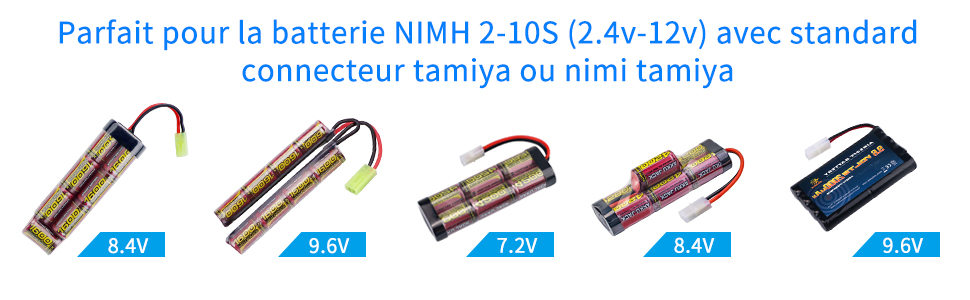 chargeur nimh 7.2v