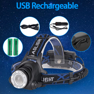 Phare rechargeable par USB 