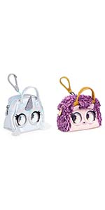 Purse Pets Micro Bundle pack de 2 mini sac à main animé compagnon animal mode tendance jeu 5 ans