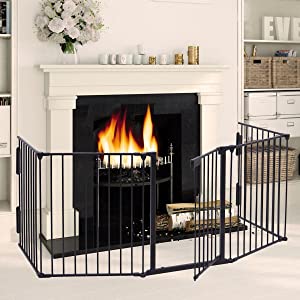 fireplace fence