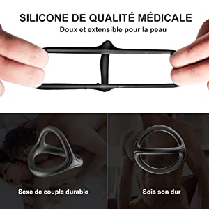 Anneau de pénis en silicone