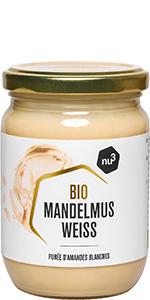  purée d´amandes blanches purée amande bio 100% naturel riche en protéine purée vegan petit dej