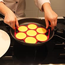 Vous pouvez retirer le moule à blinis