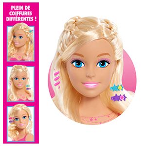 barbie tete à coiffer