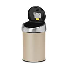 Touch Bin, 3L - Champagne - Brabantia bin with color code_300dpi_3000x4000px