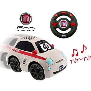 Chicco RC Fiat 500 - Voiture Radiocommandée