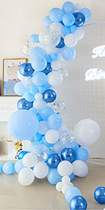 arche ballon bleu