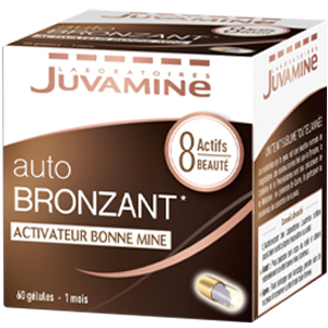 bronzage autobronzant bonne mine juvamine