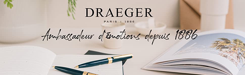 Draeger ambassadeur émotions depuis 1886 - Papeterie Carnet Journal Mugs Décoration Tasse