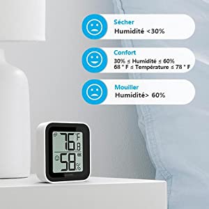 Govee Mini Thermomètre Hygromètre Intérieur