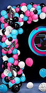 Music Theme Balloon Arch Kit