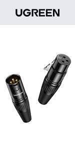 Adaptateurs XLR Microphone 3 Broches