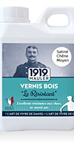 Vernis bois le résistant 1919 BY MAULER