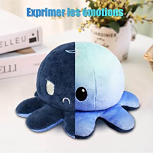 peluche poulpe peluche poulpe reversible