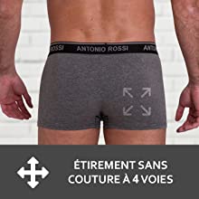 Étirement sans couture à 4 voies