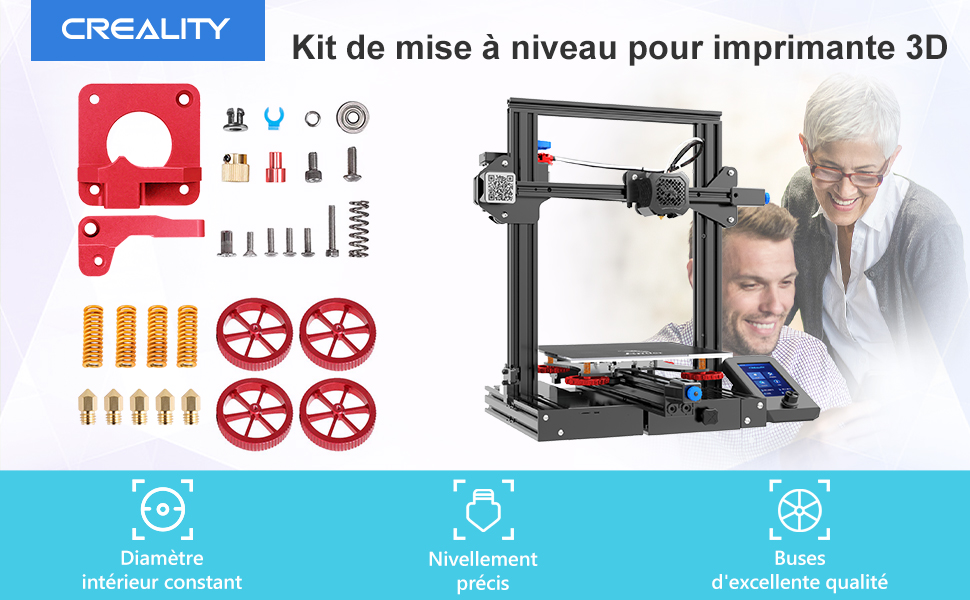 extrudeuse bowden extrudeur ender 3 v2 ender 5 ender 3 