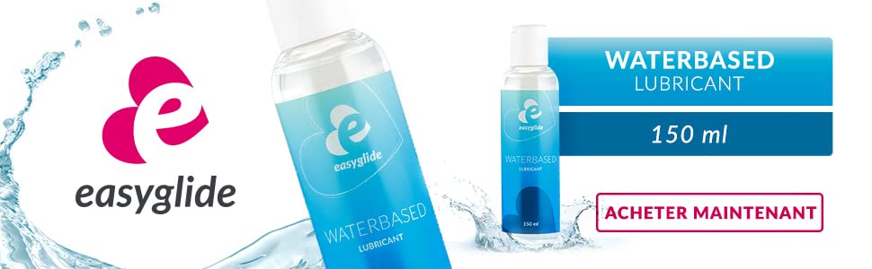 easyglide, lubrifiant, sex jouets, lubrifiant à l'eau, sex pour homme, sex pour femme 