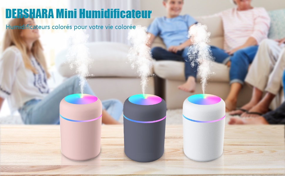 DERSHARA Mini Humidificateur