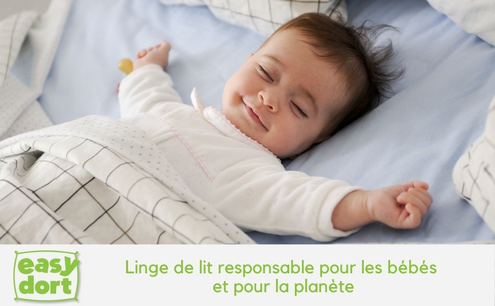 Linge de lit responsable pour les bébés et pour la planète