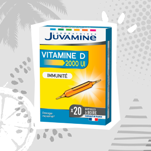 Vitamines D 2000 Immunité - UI 20 ampoules