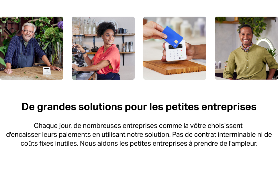 De grandes solutions pour les petites entreprises