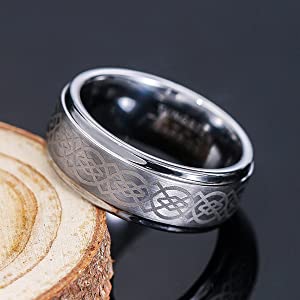 bague homme argent