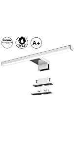 Lampe Miroir Salle de Bains LED 5W 400lm Azhien,IP44 Blanc Neutre 4000K 30cm 