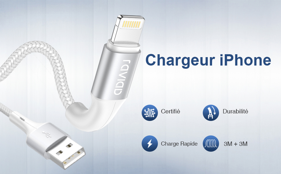 Câble iPhone Chargeur