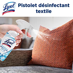 Pistolet désinfectant textile