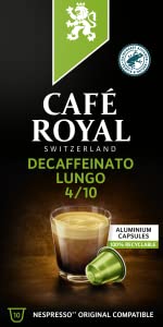 Café Royal Lungo Decaffeinato capsules