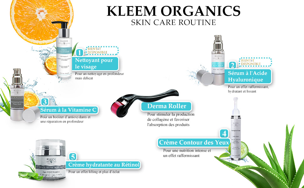 Kleem Organics Skin Care Routine