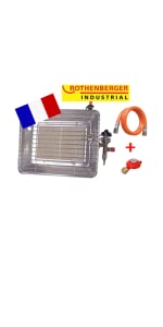 ROTHENBERGER Industrial Soudage brasage lampe Soudage au gaz Plomberie Camping Qualité Soudure