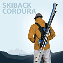 skiback cordura, porte skis