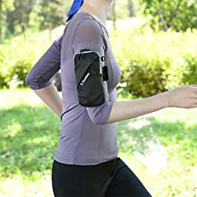 BAGZY Running Armband Sports Outdoor Waist Pack 