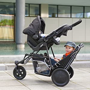 compatible avec siège auto cosi Zero Plus de la marque Hauck de 0 mois à 13 kg protection latérale 