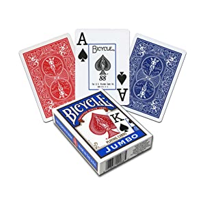  Bicycle Standard Card Deck Poker Magic Cardistry Jumbo