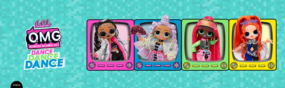 LOL Surprise OMG Dance Fashion Dolls