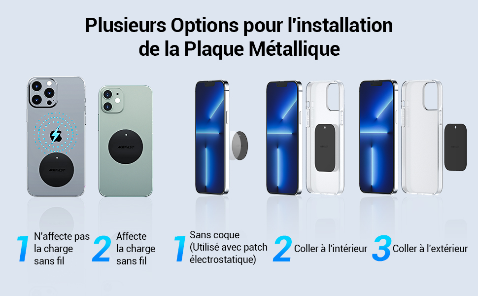 Support porte telephone téléphone voiture magnétique aimanté ventouse iphone samsung huawei xiaomi