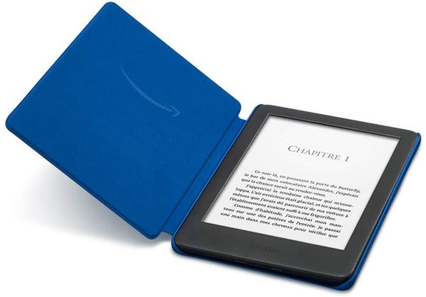 Étui en tissu pour Kindle, Bleu cobalt – Image 4