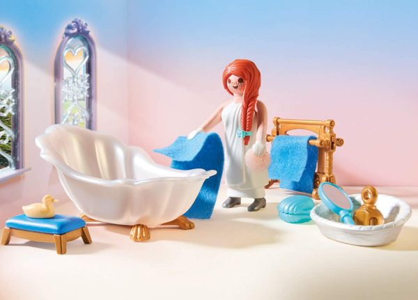 Playmobil Salle de Bain Royale avec Dressing, Coffre de Figurine 70454 Multicolore de 4 Ans – Image 2