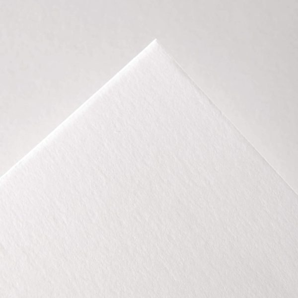 CANSON Imagine, Papier Multitechnique, Grain Léger, 200gsm, 120lb, Bloc Collé Petit Côté, A1-59,4x84,1cm, Blanc Naturel, 25feuilles – Image 3