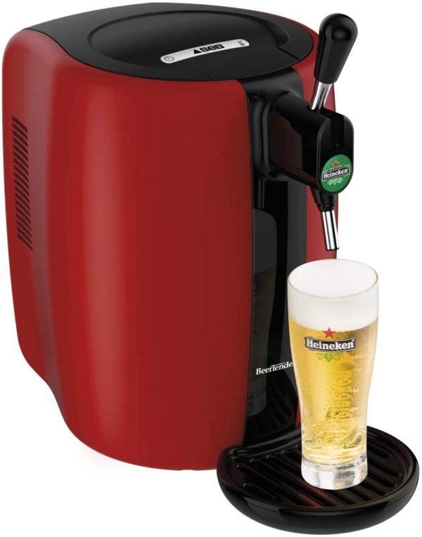 Seb Beertender Tireuse à Bière Machine à Bière Pression Fut 5L Indicateur Température Rouge 70 W VB310510 – Image 5